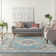 Geomar Passion Tufted Light Blue Rug