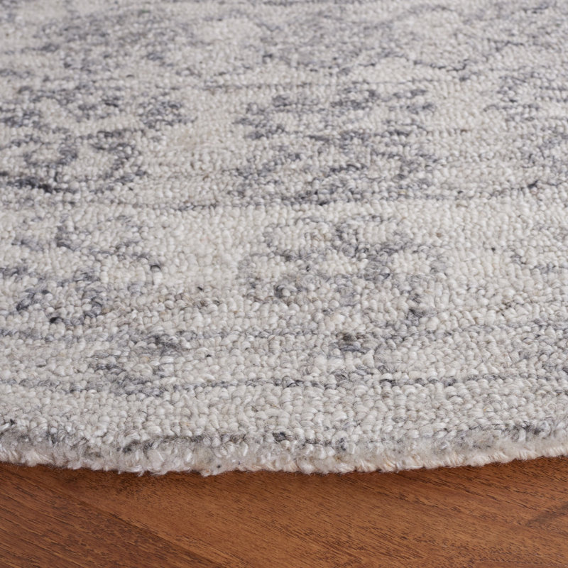 Marquee Hand Tufted Performance Oriental Rug, Round 6'