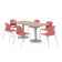72" L Rectangular Breakroom Table and Chair Set