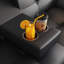 Canapé-lit simple en similicuir Craner-937545720