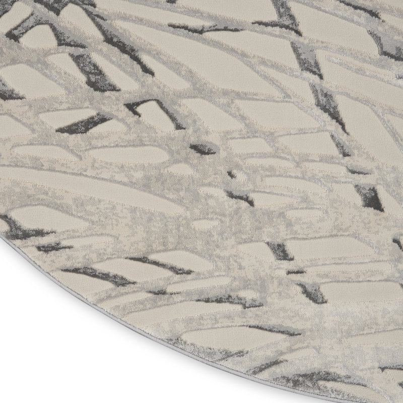 RUSTIC TEXTURES - Area Rug, Round 7'10"