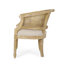 Chaise d'appoint en bois d'hévéa-1984534915