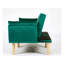 Canapé-lit futon Allen de 82 po en velours capitonné-581820360-581820367