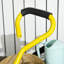Heavy Duty 94*48.5*100 cm Steel 1 Piece Garden Cart Yellow Heavy-Duty Build