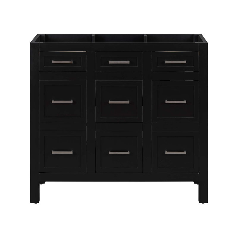 Meuble-lavabo 36 po (lavabo non inclus), Noir