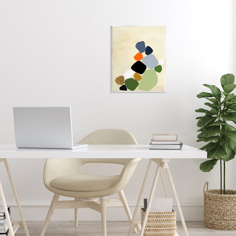 Plaque murale «Cluster of Minimal Pebbles», conception par Ruth Fromstein