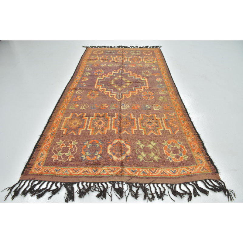 Tapis de couloir mauve Nestor