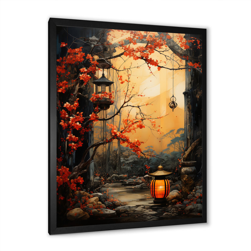 «Art», impression sur toile japonaise, Cadre photo noir, H 20 po x l 12 po x P 1 po