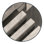 Tapis de brique doux et moelleux en brique industrielle noir Eberhard
