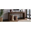 Console de 65 pouces en placage de bois massif, table de canapé d'entrée longue pour salon, couloir et appartement-1647697367