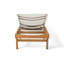 Chaise longue Summer Summer - filet blanc