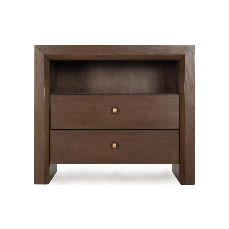 Millie 2 - Drawer Solid Wood Nightstand