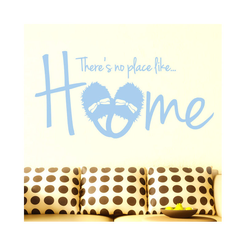 Non-Wall Damaging Wall Decal, Large, Light Blue