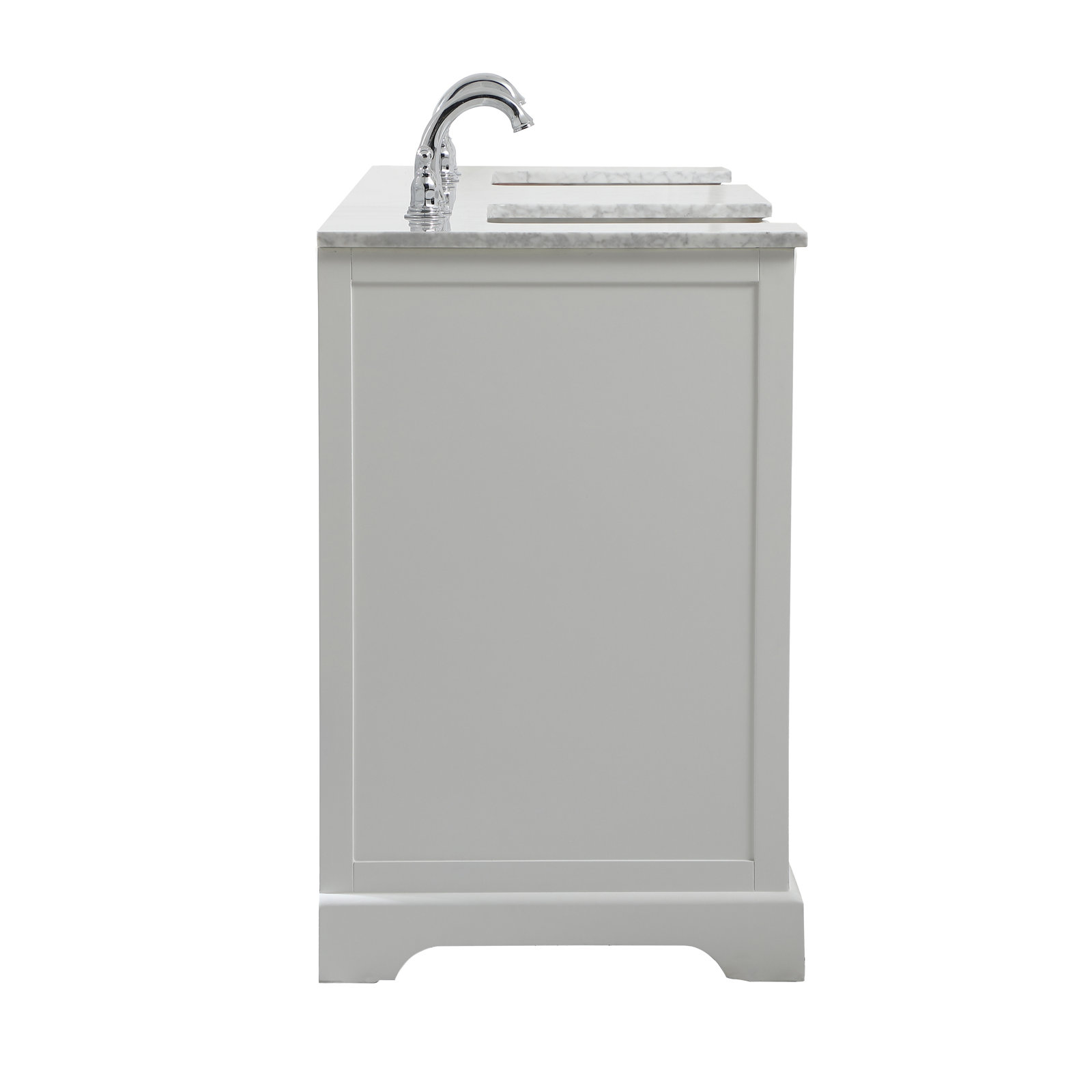 Pardue 72'' Double Bathroom Vanity, White