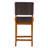 Upholstered Counter Stool with Solid Wood Frame-52517035-52517047