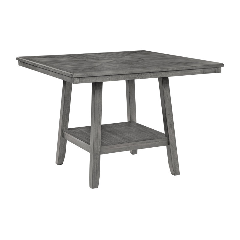 Barneveld Walnut Dining Table, Gray