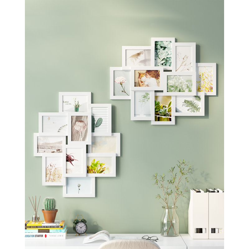 60x49.3x3.6cm Picture Frame - Set of 9, White