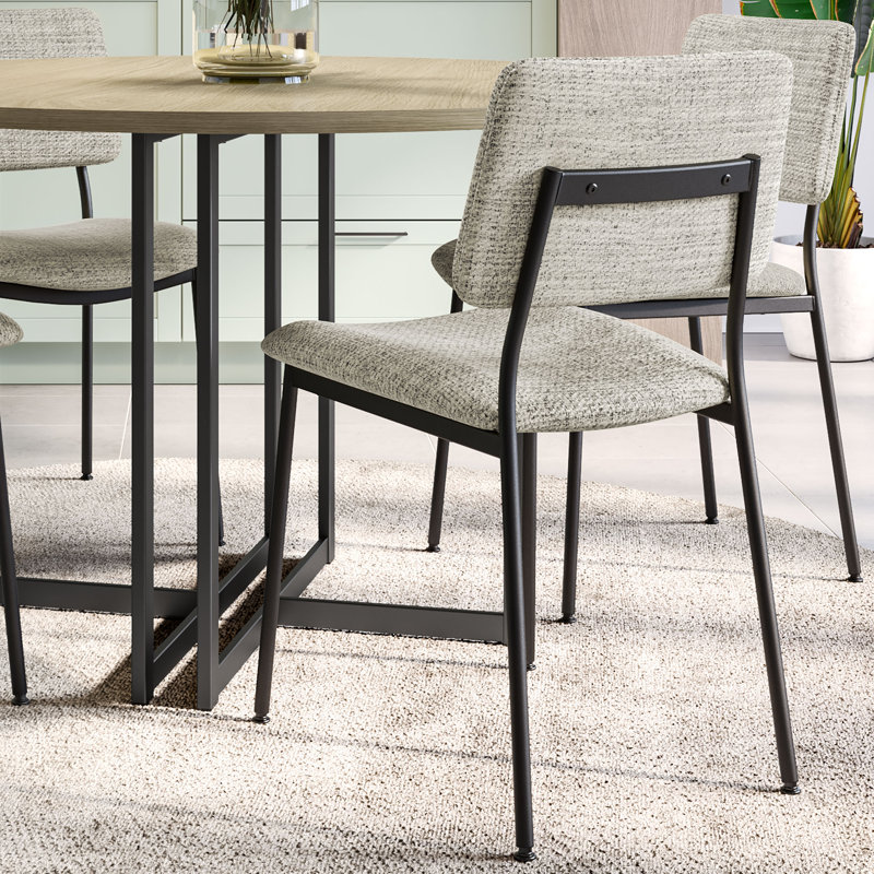 Trenton 5 Piece 48" Round Dining Set, Cream