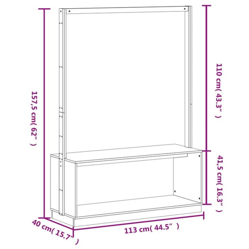 Carius 4 Pair Shoe Storage Bench