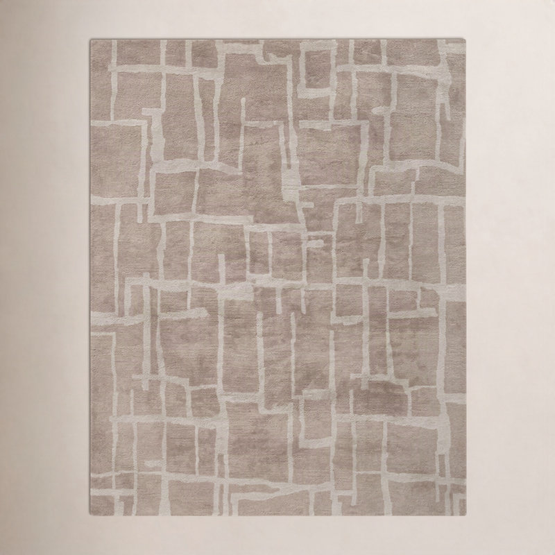 Merritt Hand Tufted Wool Indoor Rug, Rectangle 7'9" x 9'9"