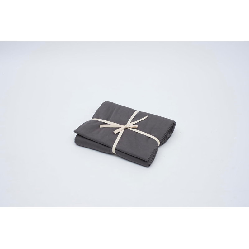 Drap 100% coton jersey plat seulement - très doux - ajustement facile - confortable, Drap plat pour lit simple