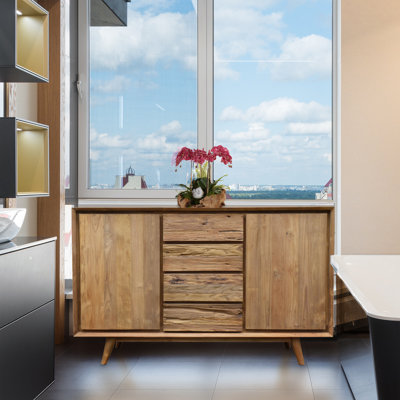 Solid Wood Bathroom Cabinet