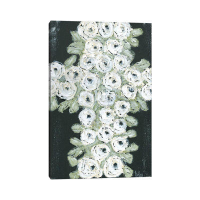 Flower Cross by Ashley Bradley - Print on Canvas
