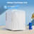 4L Personal Mini Fridge! Stainless Steel Door, 12V Ac/Dc, Freshen Skincare & Drinks