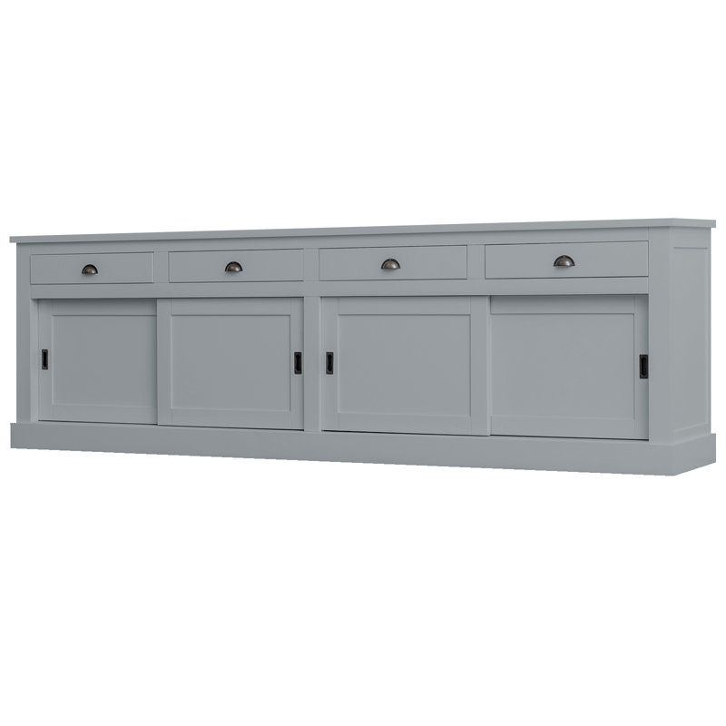 Ankit 300cm Sideboard, Window Grey