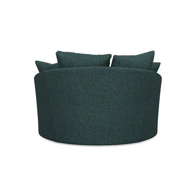 Fauteuil demi-tonneau rembourré Otso