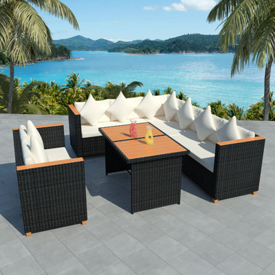 Ensemble de conversation modulaire Surbit avec coussins