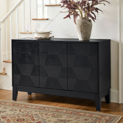 Iasiah Modern 45" W Sideboard with Solid Wood Legs