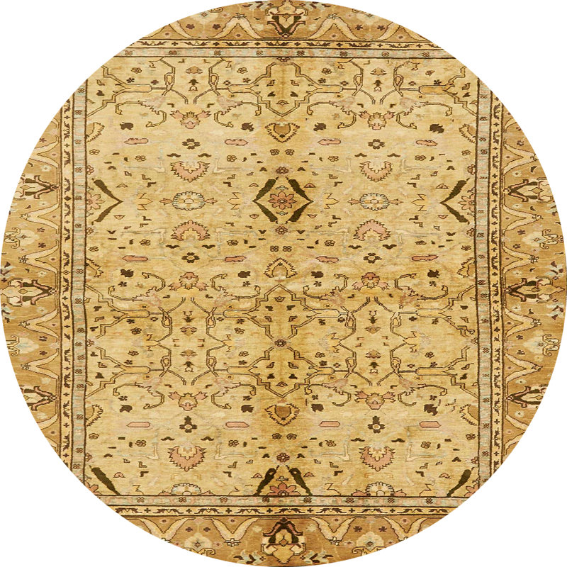 Tapis abstrait moderne 722, Rond 4 pi