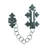 Wrought Iron Rustproof Chain Door Lock