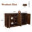 59.69" Modern Sideboard – 2-Inch Classic arched solid wood doors with a retro feel-2049700406-2067934374
