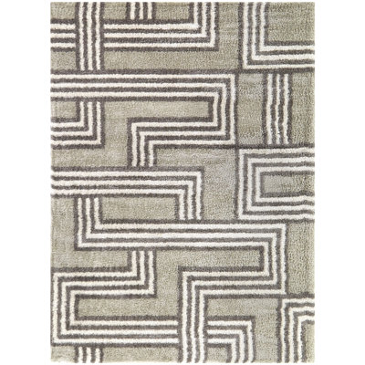 Tapis gris Kavi