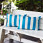 Coussin horizontal rayé 14 po x 20 po Horizon-122013930-122013935