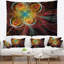 Tapisserie fleur abstraite en couleurs-28498404
