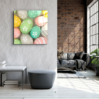 Superbe peinture décorative en verre trempé 23,6 po x 23,6 po | 100% verre trempé, épaisseur: 0,16 pouce | Impression UV pour des couleurs éclatantes | Art mural parfait pour la décoration de la maison ou du bureau, design moderne et élégant