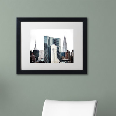 « new york architecture » par philippe hugonnard,, photographie encadrée sur toile
