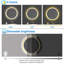 Aluminium Round Mirror
