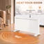 HOMCOM 6824 BTU Electric Panel Space Heater