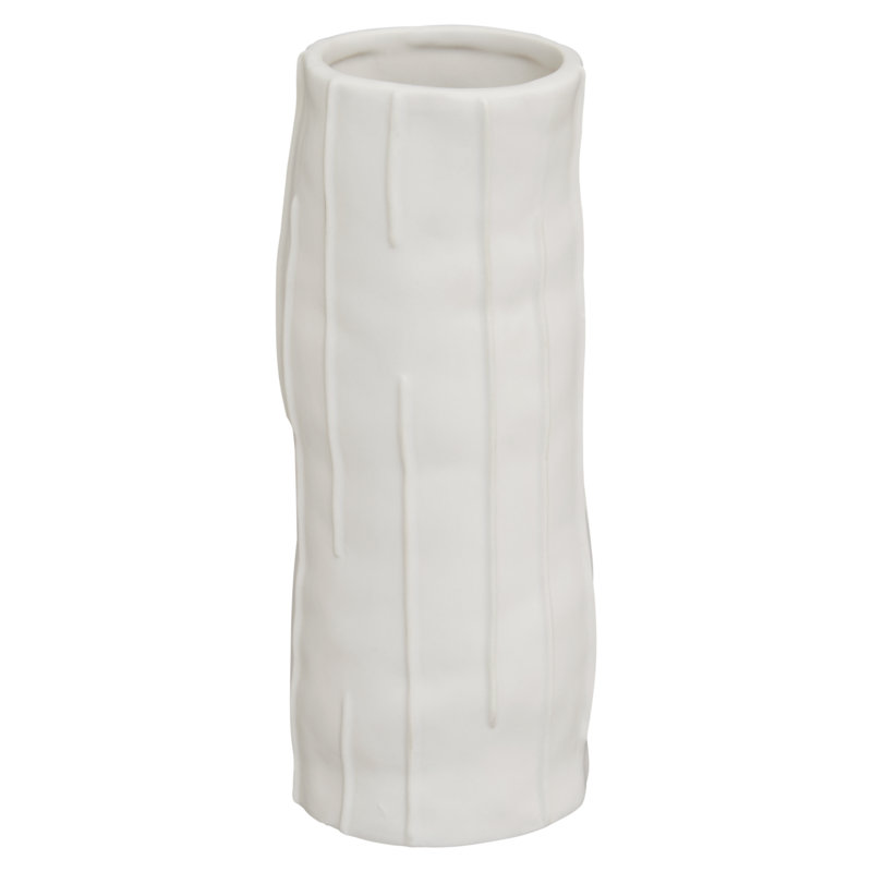 Angelray Earthenware Table Vase, 20cm H x 8cm W x 8cm D