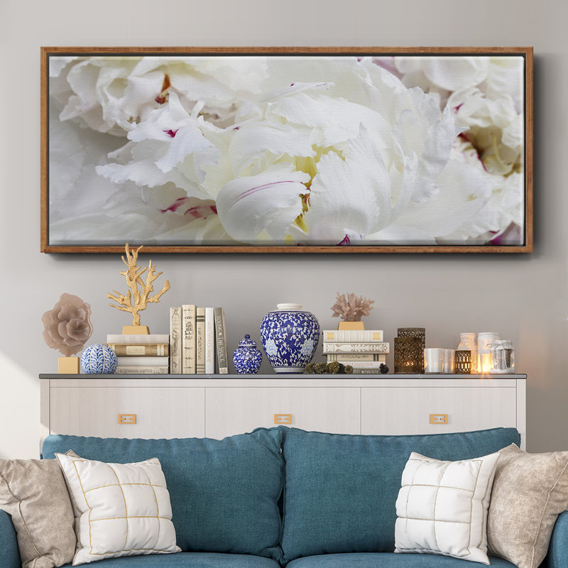 Breathless VI- Framed Canvas, 20" H x 50" W