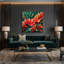 «Hawaiian Heliconia Green», art mural sur toile-232639610