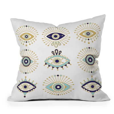  Polyester Indoor/Outdoor Throw Pillow