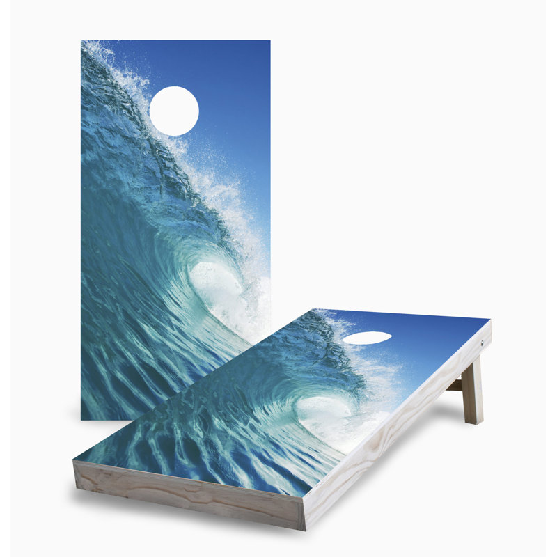Ensemble de planches de surf avec trou de maïs Wave Surfing