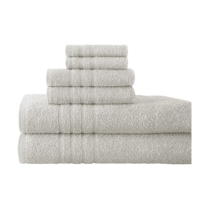 Ensemble de serviettes 6 pièces 100% coton, Épice