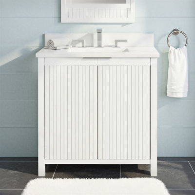 Through Lines 36" Single Bathroom Vanity