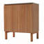 Charmant meuble-lavabo rétro avec rangement spacieux et design élégant